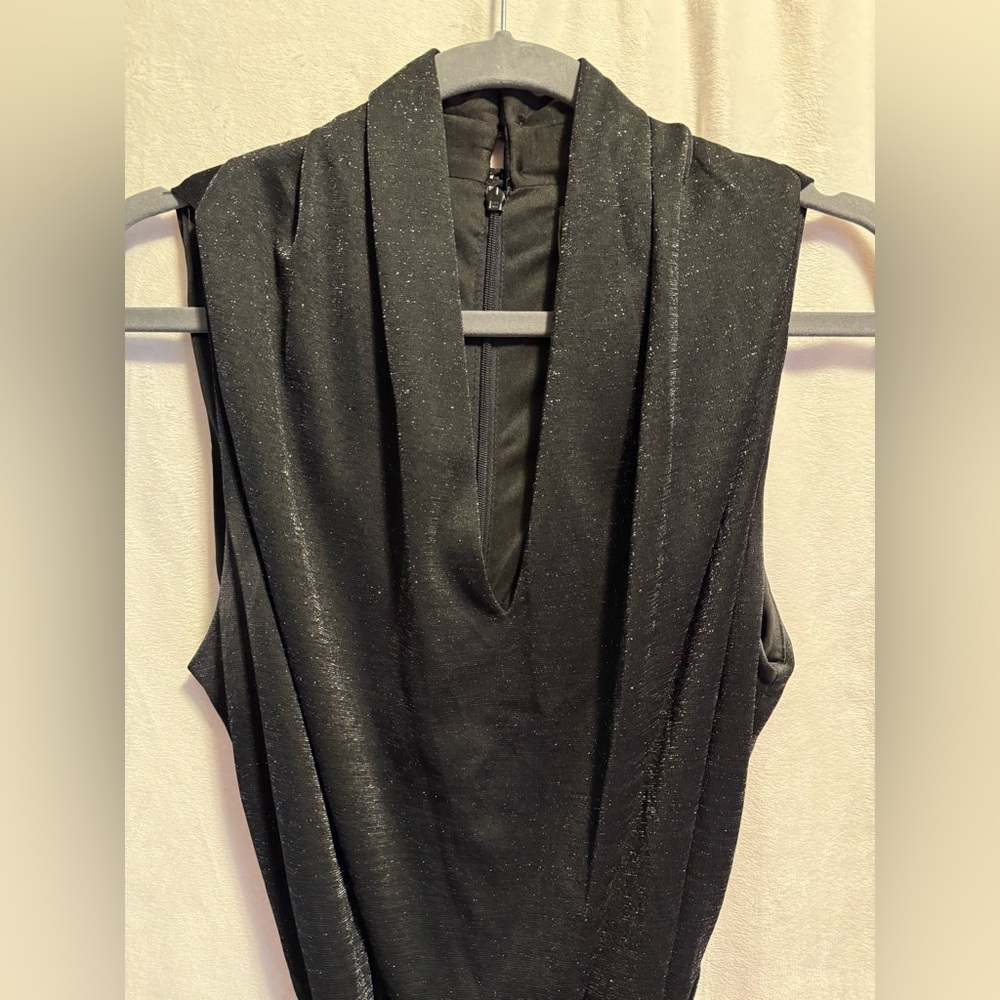 Taylor Black Sleeveless Jumpsuit - Picture 4 of 5
